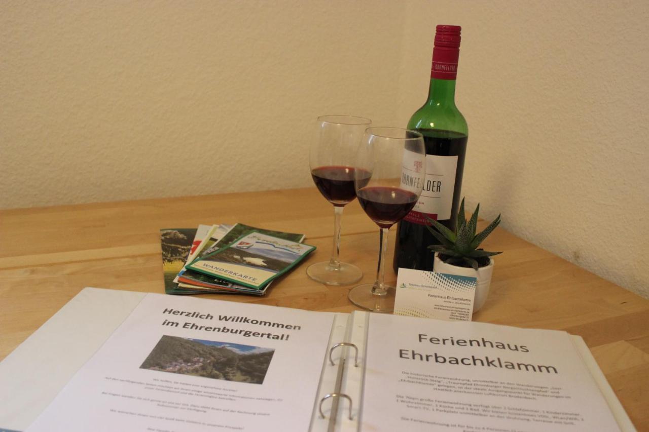 Ferienhaus Ehrbachklamm Brodenbach Eksteriør bilde